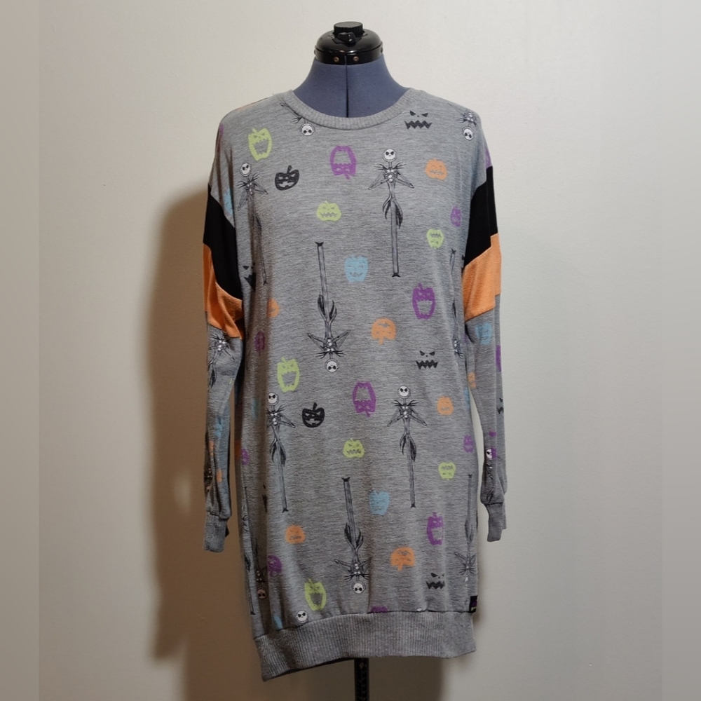 DISNEY TNBC Multicolor Sleepwear Sweater Dress